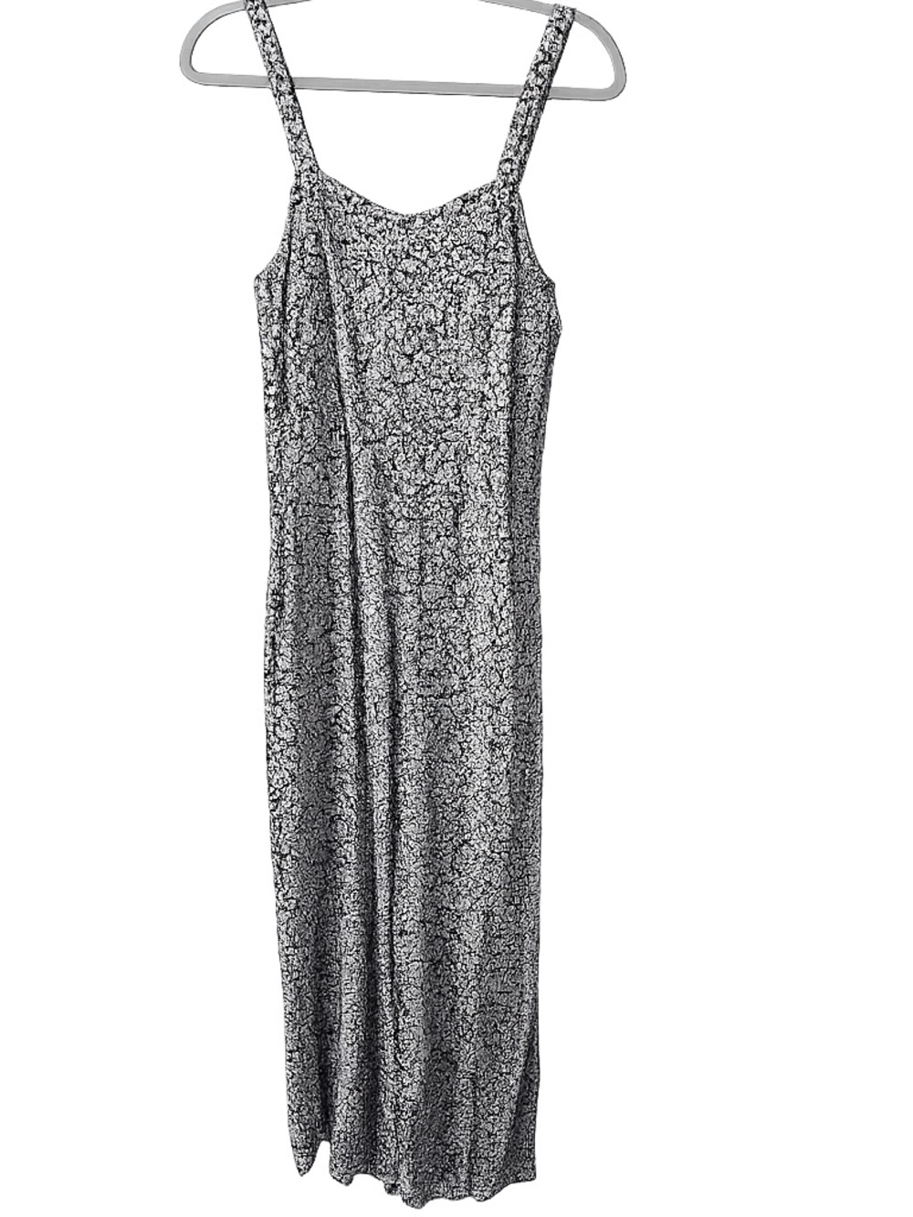 Gap Sleeveless Navy Blue & White Printed Jumpsuit size 8